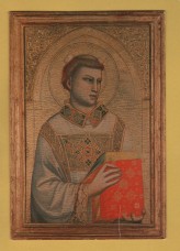 `Florence - Horne Foundation Museum - `Saint Stephen by Giotto`` - Postally Unused (although message written to rear) - Nova LVX Postcard.