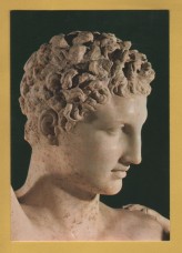 `Museum of Olympia - Hermes of Praxiteles (4th c. B.C.)` - Postally Unused - Hannibal Postcard.