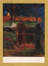 `Hello, Mr Gauguin,1889 by Paul Gaugain` - Postally Unused - CTK Postcard.