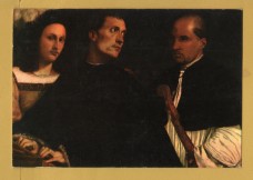 `Florence - Pitti Gallery - A Music Concert by Tiziano Vecellio` - Postally Used-1988 - Nova LVX Postcard.