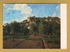 `Pontoise, c1870 by Camille Jacob Pissarro` - Postally Unused - CTK Postcard.