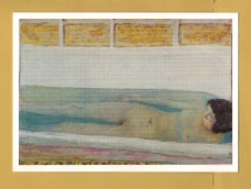 `The Bath,1925 by Pierre Bonnard` - Postally Unused - Tate Gallery Postcard.