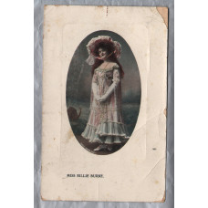`Miss Billie Burke` - Postally Used - Grimsby - 2? September 19?? - Postmark - The Philco Publishing Co. Postcard