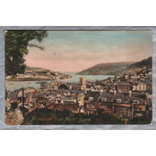 `Dartmouth From Mount Boone` - Postally Used - Dartmouth 3rd March 1917 - Postmark - Frith & Co. Postcard