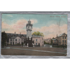 `Miles` Clock, Exeter` - Postally Used - Exeter 27th August 1904 - Postmark - Valentine Postcard