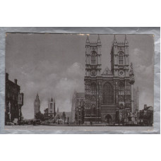 `Westminster Abbey` - London - Postally Used - Winchmore Hill 7th August 1905 Postmark