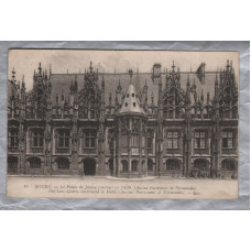 `Rouen - The Law Courts Constucted in 1490` - Normandy - Postally Unused - Levy Fils & Co. Postcard
