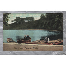 `The Lake, Barrow Bridge` - Bolton - Postally Used - Bolton 29th September 19??  Postmark - Read`s Photo Color Pictoriol Post Cards