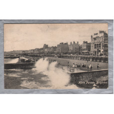 `Hove Parade, Brighton` - Postally Used - Brighton - 21st January 19?? Postmark - Valentine Postcard