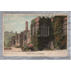 `Haddon Hall From The Terrace` - Postally Used - Derby - 17th June 1908 Postmark