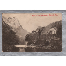 `High Tor from the Derwent, Matlock Bath.` - Postally Used - Wednesbury 29th July 1910 - Stengl & Co Ltd