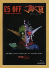 `JAK II Renegade - Playstation 2 - 2003` - Postally Unused - Boomerang Media Postcard.