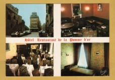 `Hotel Restaurant de la Pomme d`or - Saint Malo` - Postally Unused - EMGE Postcard.