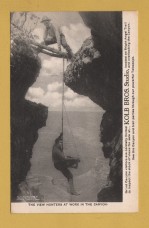 `The View Hunters at Work in the Canyon - Kolb Bros - 1908` - Postally Unused - Kolb Bros Postcard.