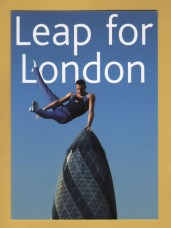 `Leap For London - LONDON 2012 - Candidate City - Back the Bid` - Postally Unused - Boomerang Media Postcard.