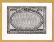 `1980 Stamp Collecting Magazine - Envelope Design Postcards - 1.Charles Whiting 1839 Design` - Postally Unused - Stamp Collecting Magazine Postcards.