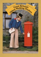 `Great Britain`s Oldest Working Postbox` - Postally Unused - Post Office Picture Postcard.