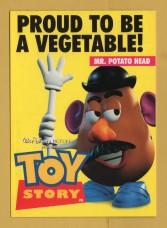 `Walt Disney Pictures Presents - TOY STORY - Mr Potato Head - 1995` - Postally Unused - Disney/Pixar Postcard.