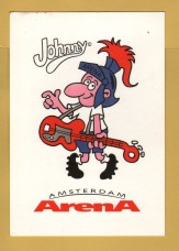`Amsterdam Arena - Johnny - 1996` - Postally Unused - Art Unlimited Postcard.