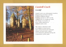`Castell Coch - Cardiff` - Postally Unused - Celtic Camera Postcard.