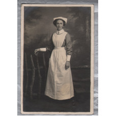Real Photograph Postcard of a Nurse - c1920`s - No Other Information