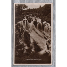Bettws-y-Coed - `Swallow Falls` - Postally Used - Colwyn Bay 4th August 1933 Denbighshire Postmark - H.Jones Postcard