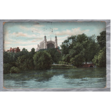 `Eton College Chapel` - Windsor - Postally Used - Windsor 16th December 1905 - Frith`s Postcard