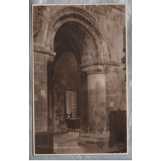 `London, St Bartholomew, The Great, South Door` - Postally Unused - Judges Postcard