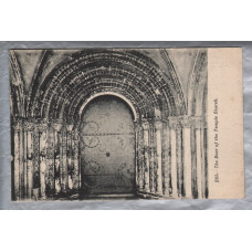 `281. The Door Of The Temple Church` - London - Postally Unused - Gordon Smith Publisher