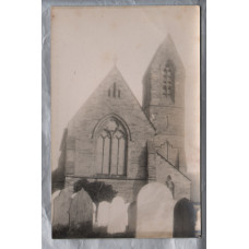 `Unknown Church - Postally Unused - Thomas Illingworth & Co Manufacturer - c1919 - Real Photograph