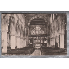 `Berkeley Parish Church, Interior E` - Postally Used - Amberley 4th September 1907 Glos Postmark - Frith`s Postcard