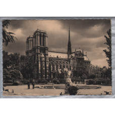 `Paris, Notre-Dame vue du square Rene-Viviani` - France - Postally Unused - Les Editions d`Art Yvon Postcard 