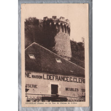 `SEIGNELAY (Yonne), - La Tour du Chateau de Colbert` - France - Postally Unused - CIM Postcard