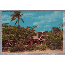 `St Maarten, N.A. Hotel, "Pasanggrahan" - Postally Unused - Dexter De Wit Postcard
