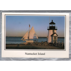 `Nantucket Island` - Massachusetts - Postally Unused - dynacolor graphics inc Postcard