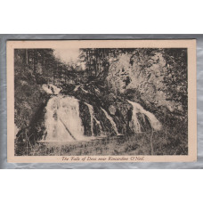 `Aberdeenshire - `The Falls of Dess near Kincardine O`Neil` - Postally Unused - Walter Benton & Co Postcard