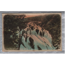 `Swallow Falls - Bettws y Coed` - Postally Used - Colwyn Bay 28th July 1915 Postmark - The Milton Postcard