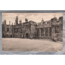 `Berkeley Castle, Inner Courtyard` - Postally Used - Amberley 4th September 1907 Glos Postmark - Cotswold Publishing Company Postcard