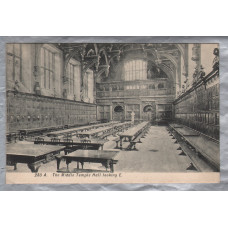 `285 The Middle Temple Hall looking East` - London - Postally Unused - Gordon Smith Postcard.