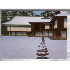 `Shin Shoin in Snow. (Katsura Imperial Villa) - Postally Unused - Producer Unknown