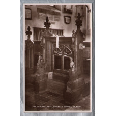 `The Pedlars Seat, Swaffham Church` - Norfolk - Postally Unused - Valentine`s Postcard