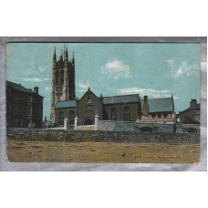 `St Michaels, Teignmouth` - Devon - Postally Used - Reading 5th December 1905 Postmark - Christian Novels Publishing Co. Postcard