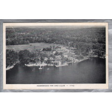 `Homewood Inn and Club - Yarmouth - Maine` - Postally Used - Scarboro 1st October 1962 Postmark - AAA Postcard