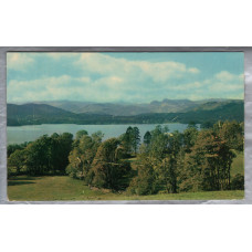 `Windermere from Low Wood` - Cumbria - Postally Unused - H.Webster Keswick Postcard