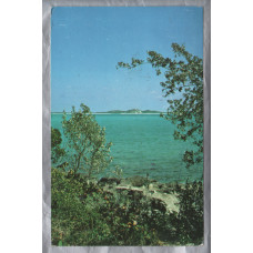 `Beacon Hill on Stocking Island` - Postally Used - Georgetown 18th January 1980 Bahamas Postmark - The Baker Mfg Co. Postcard