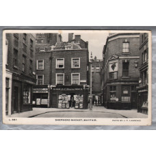 `Shepherd Market, Mayfair` - London - Postally Unused - Real Photograph - Charles Skirton Ltd Postcard