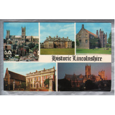`Historic Lincolnshire` - Postally Unused - Photo Precision Postcard.