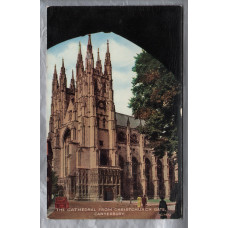 `The Cathedral From Christchurch Gate, Canterbury` - Postally Unused - Valentine`s Postcard