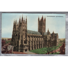 `Canterbury Cathedral` - Postally Unused - Valentine`s Postcard