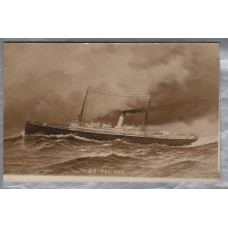 `S.S Proteus` - Antonio Jacob - Steam Passenger Ship - Postally Unused - Producer Unknown - Undivided Back